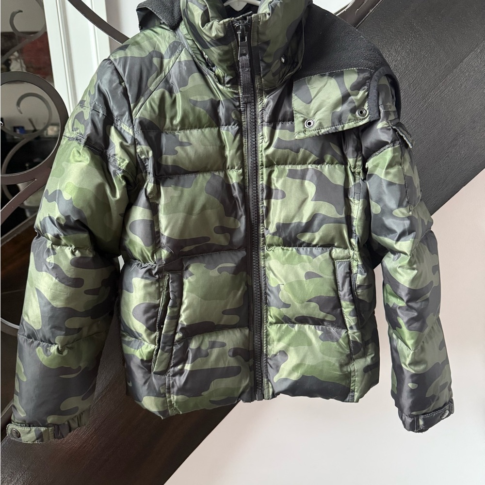 S13 Kids Camouflage Puffer Jacket